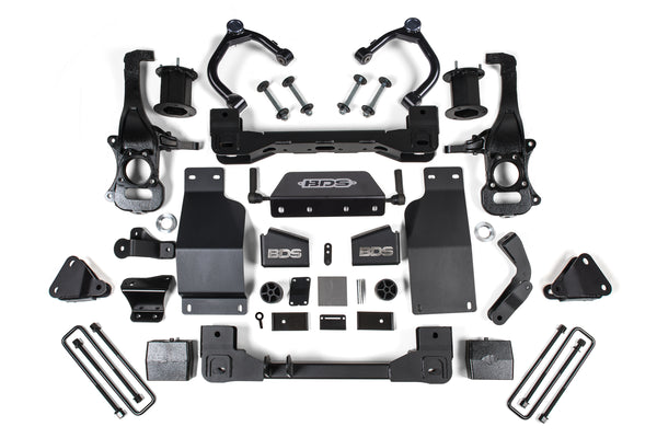 BDS Suspension 6" Lift Kit | Adaptive Ride Control | Chevy Silverado High Country & GMC Denali 1500 (19-26) 4WD