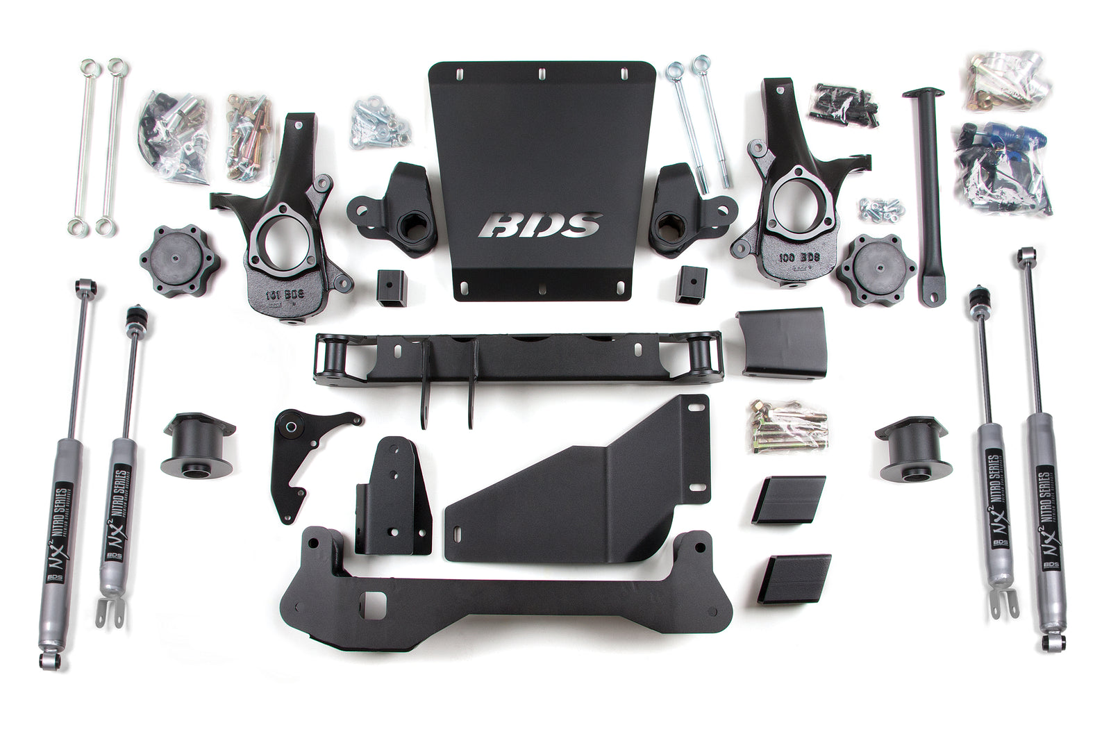 BDS Suspension 4 Inch Lift Kit | Chevy/GMC Avalanche, Surburban, Tahoe, or Yukon 1500 (00-06) 4WD