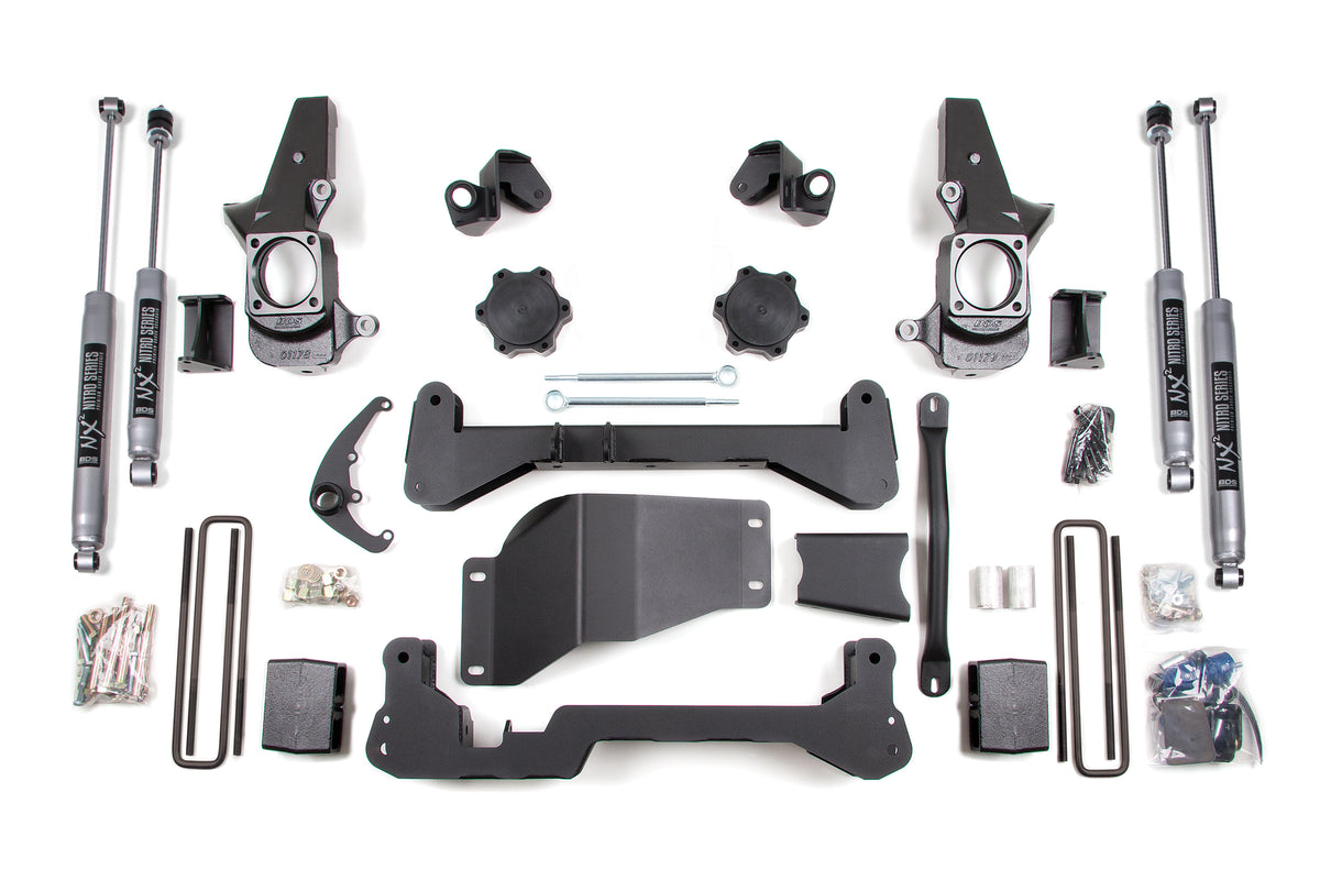 BDS Suspension 4.5 Inch Lift Kit | Chevy Silverado or GMC Sierra 2500HD/3500 (01-10) 4WD