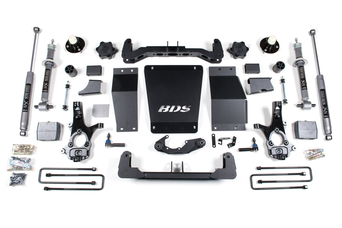 BDS Suspension 6 Inch Lift Kit | Chevy Silverado or GMC Sierra 1500 (14-18) 4WD