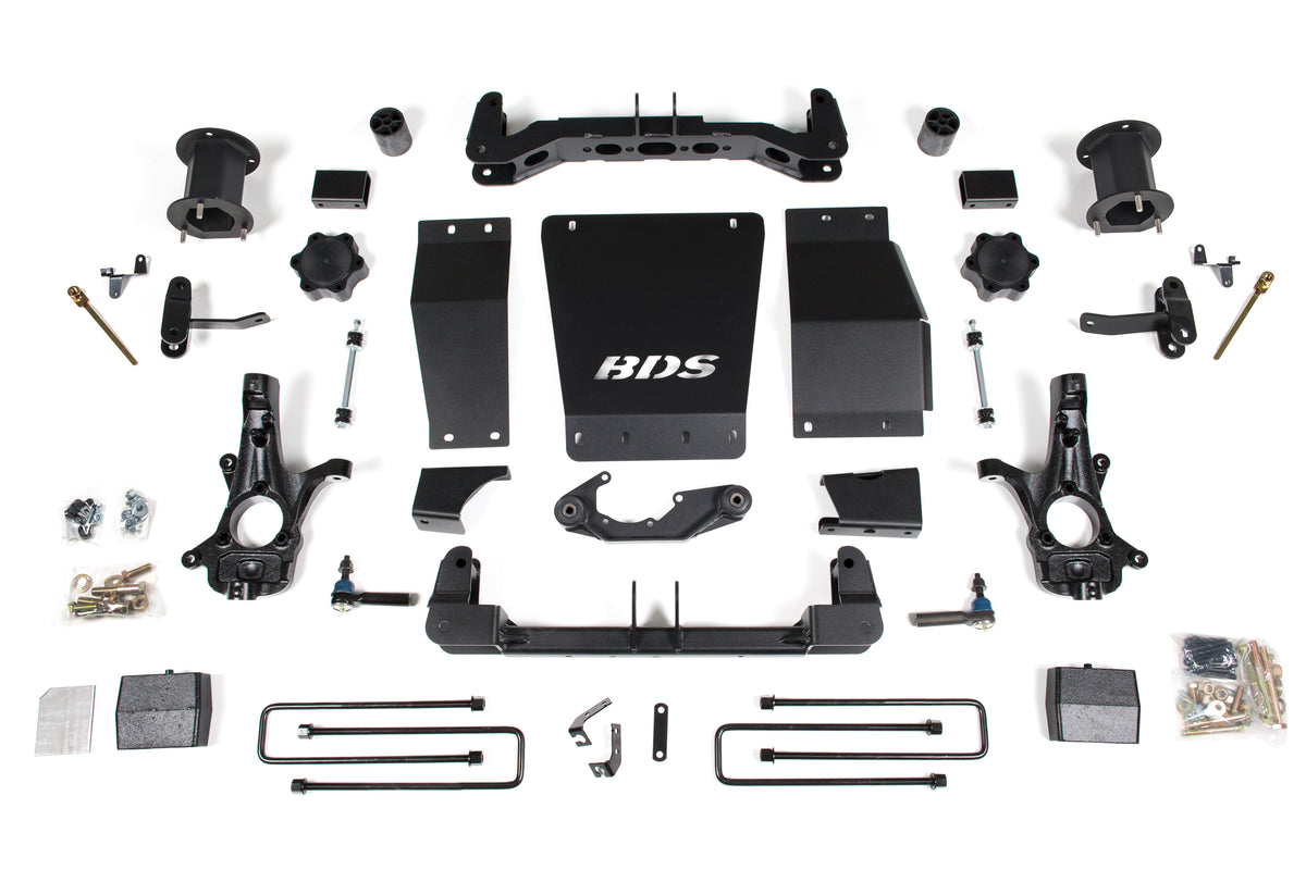 BDS Suspension 6 Inch Lift Kit | GMC Sierra 1500 (14-18) 4WD | Magneride Equipped