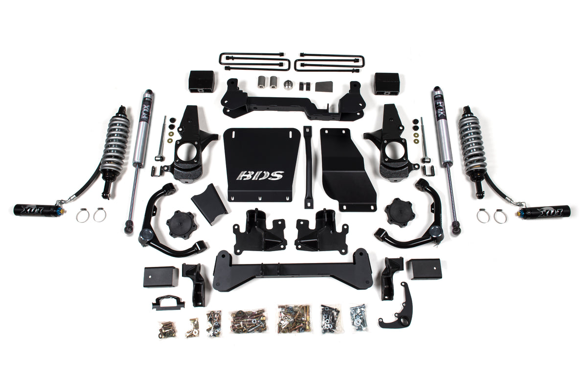 BDS Suspension 6.5" Lift Kit w/ FOX 2.5 Coilovers | Chevy Silverado & GMC Sierra 2500/3500HD (01-10)