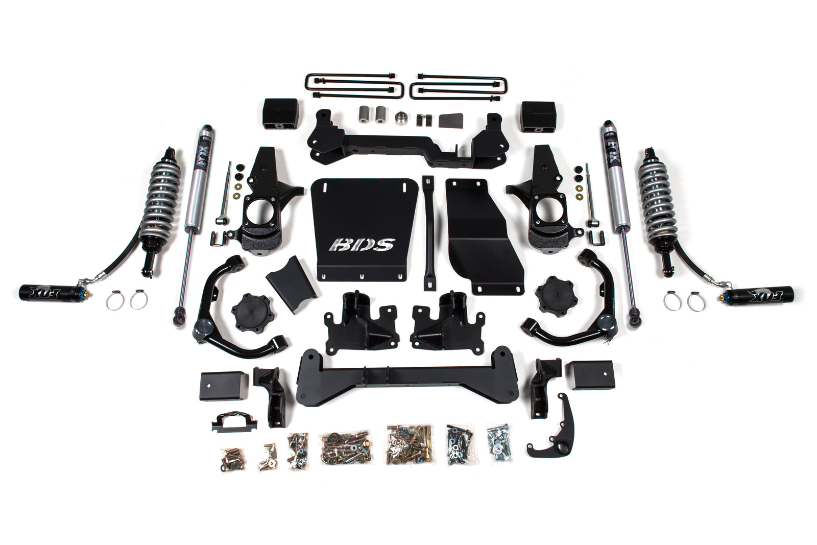 BDS Suspension 6.5" Lift Kit w/ FOX 2.5 Coilovers | Chevy Silverado & GMC Sierra 2500/3500HD (01-10)