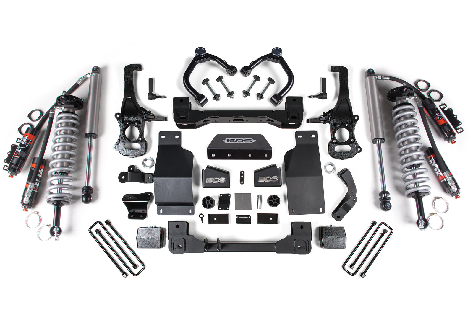 BDS Suspension 6 Inch Lift Kit | FOX 2.5 Performance Elite Coil-Over | Chevy Silverado or GMC Sierra 1500 (19-26) 4WD | Diesel