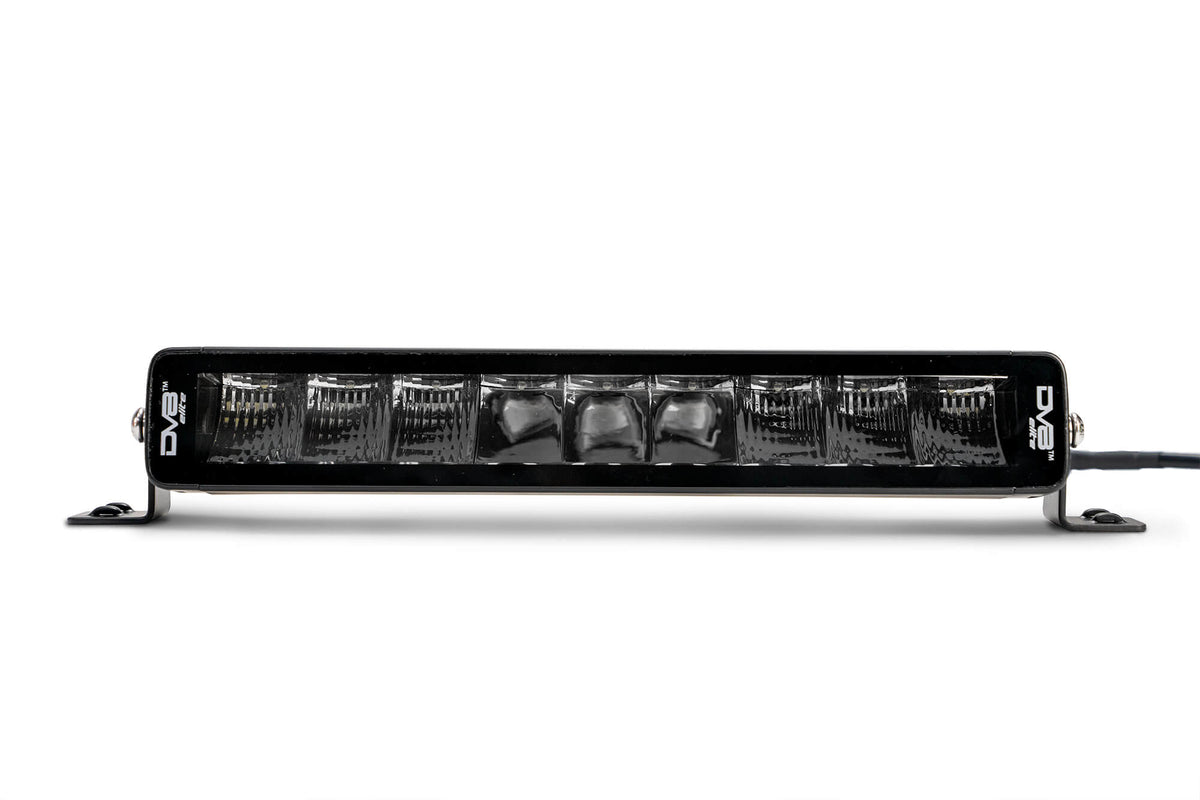 DV8 Offroad - Unvl 13in. High Profile LED Light Bar w/ Flood/spot Combo Pattern/side Mounts - BE13EW45W