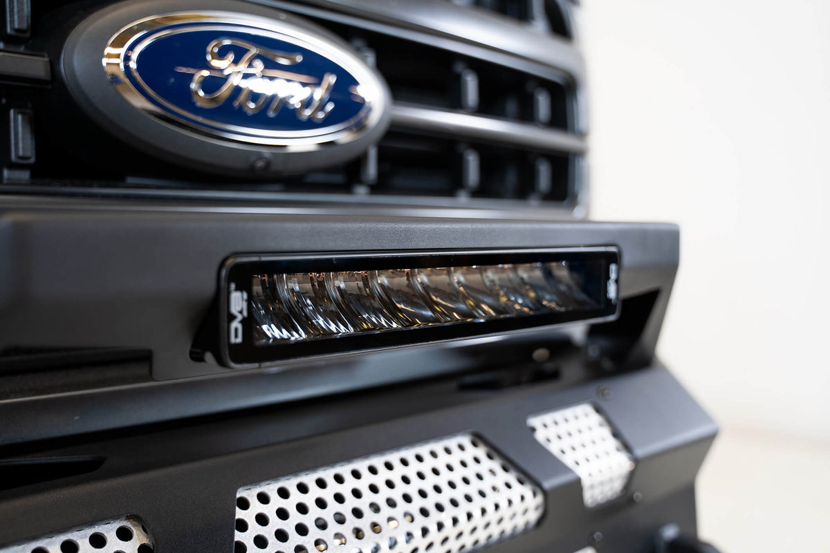 DV8 Offroad - Unvl 13in. High Profile LED Light Bar w/ Flood/spot Combo Pattern/side Mounts - BE13EW45W