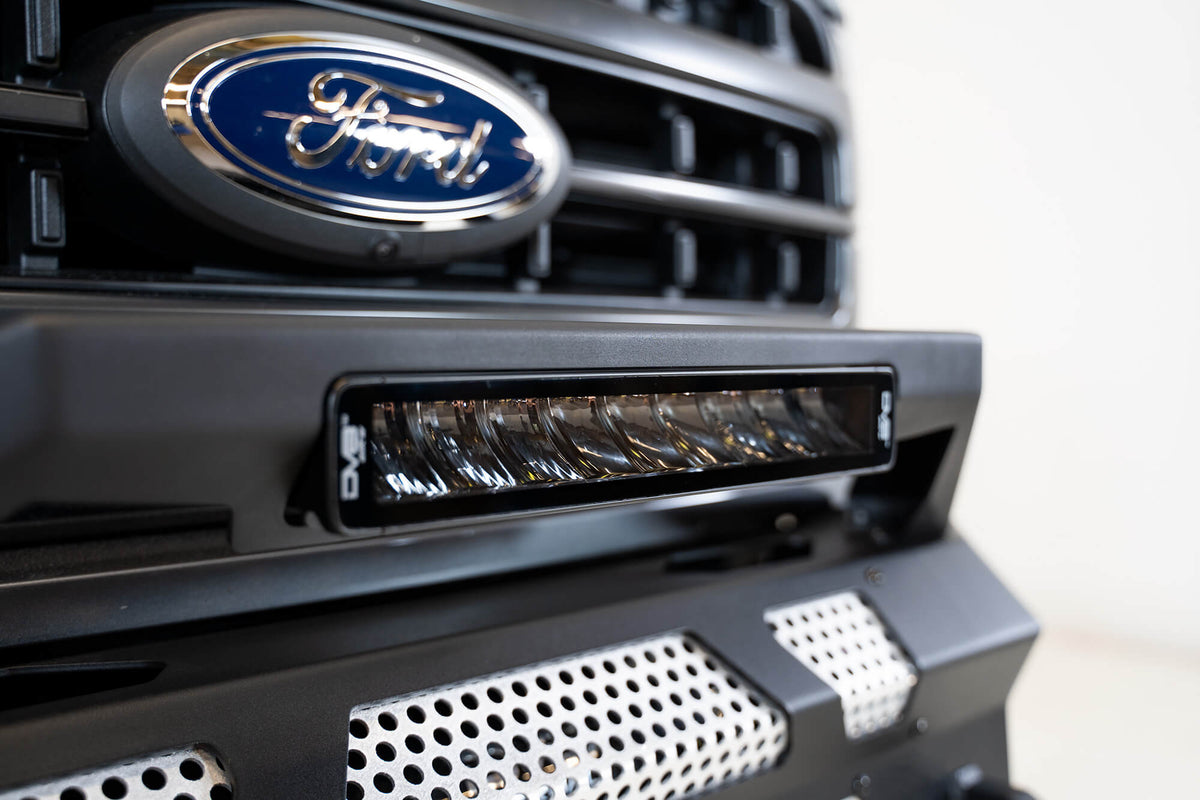 DV8 Offroad - Unvl 13in. High Profile LED Light Bar w/ Flood/spot Combo Pattern/side Mounts - BE13EW45W