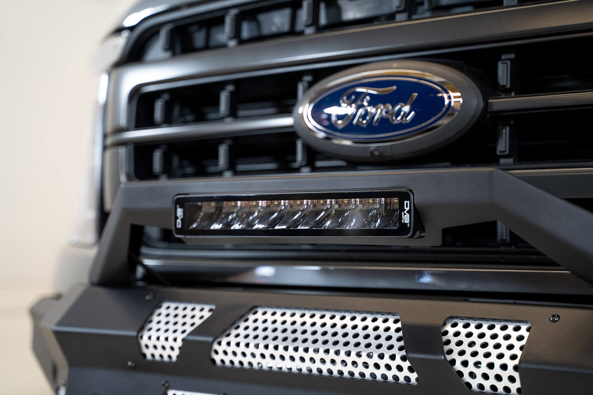 DV8 Offroad - Unvl 13in. High Profile LED Light Bar w/ Flood/spot Combo Pattern/side Mounts - BE13EW45W