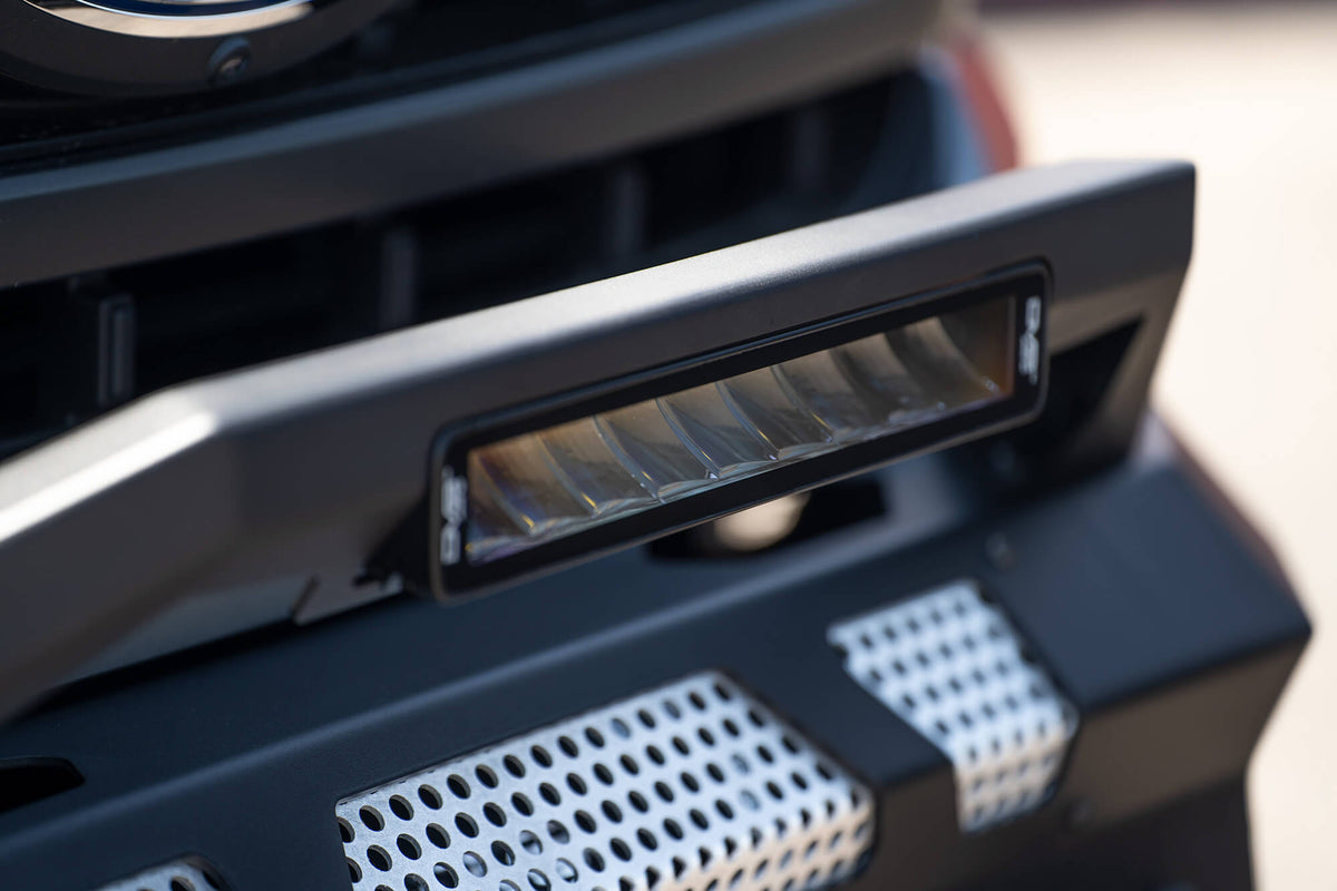 DV8 Offroad - Unvl 13in. High Profile LED Light Bar w/ Flood/spot Combo Pattern/side Mounts - BE13EW45W