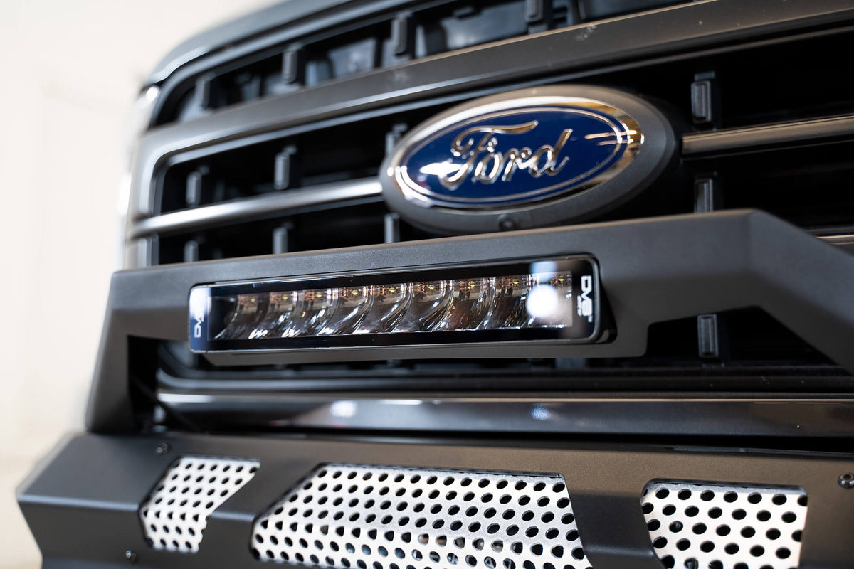 DV8 Offroad - Unvl 13in. High Profile LED Light Bar w/ Flood/spot Combo Pattern/side Mounts - BE13EW45W