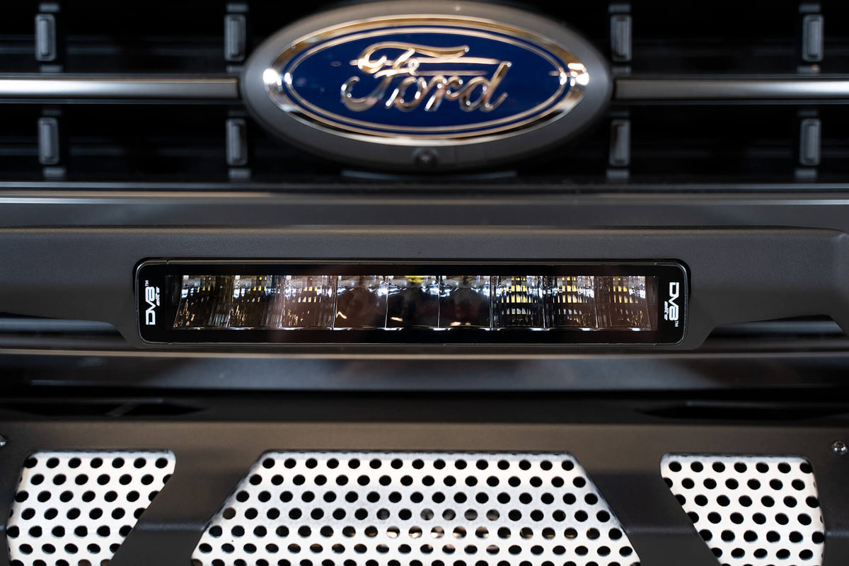 DV8 Offroad - Unvl 13in. High Profile LED Light Bar w/ Flood/spot Combo Pattern/side Mounts - BE13EW45W