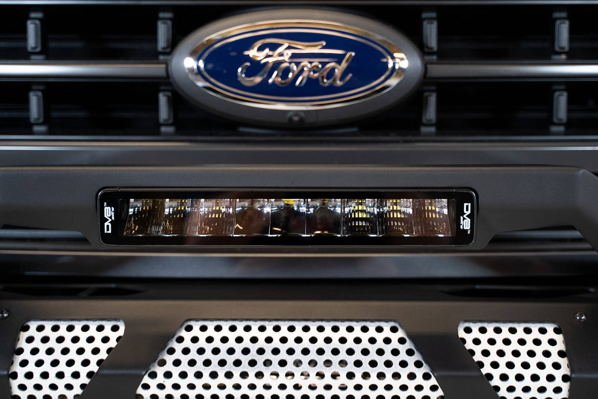 DV8 Offroad - Unvl 13in. High Profile LED Light Bar w/ Flood/spot Combo Pattern/side Mounts - BE13EW45W