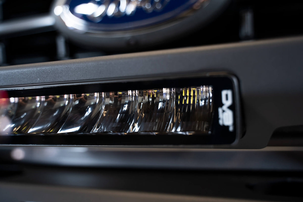 DV8 Offroad - Unvl 13in. High Profile LED Light Bar w/ Flood/spot Combo Pattern/side Mounts - BE13EW45W