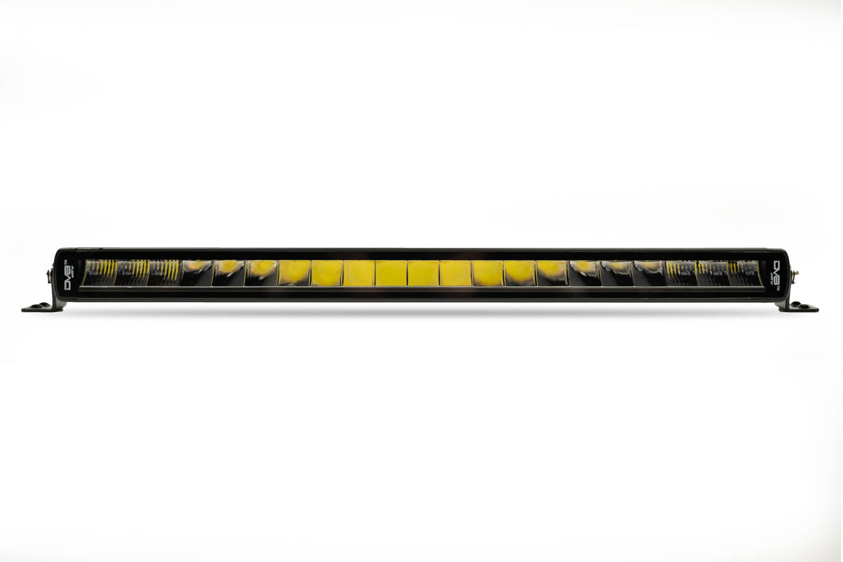DV8 Offroad - 20-Inch Halo Elite Single Row Light Bar with Accent Light - BE20SW105W-H
