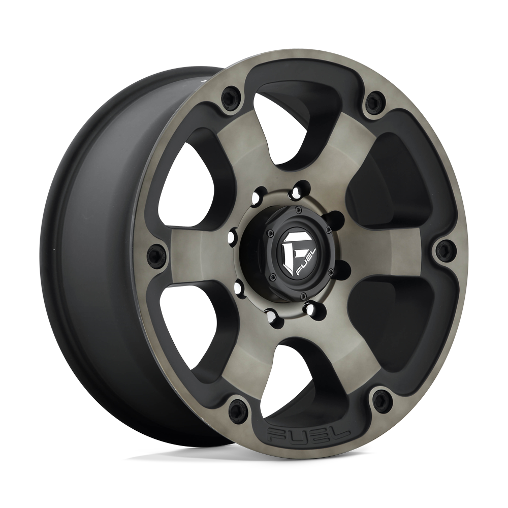 Fuel Off-Road D564 20X9 Matte Black Double Dark Tint 8x170 +1mm