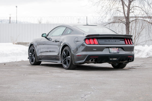 RokBlokz - Ford Mustang Splash Guards 2015-2023 for 2015-2023 Ford Mustang - front view