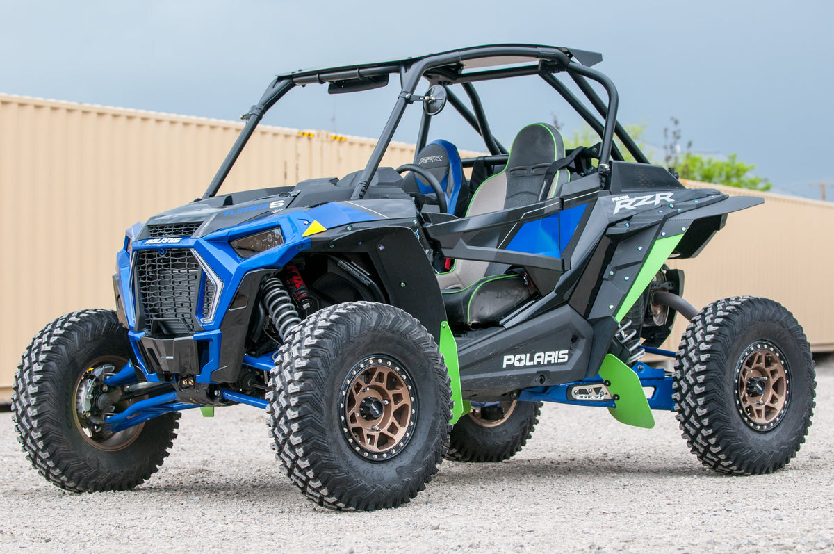 Polaris RZR Turbo S Rokblokz Mud flaps