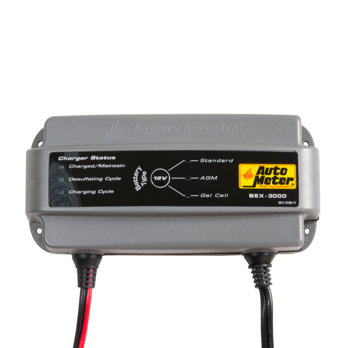 Autometer Battery Charger/Maintainer 12V/3A - BEX-3000