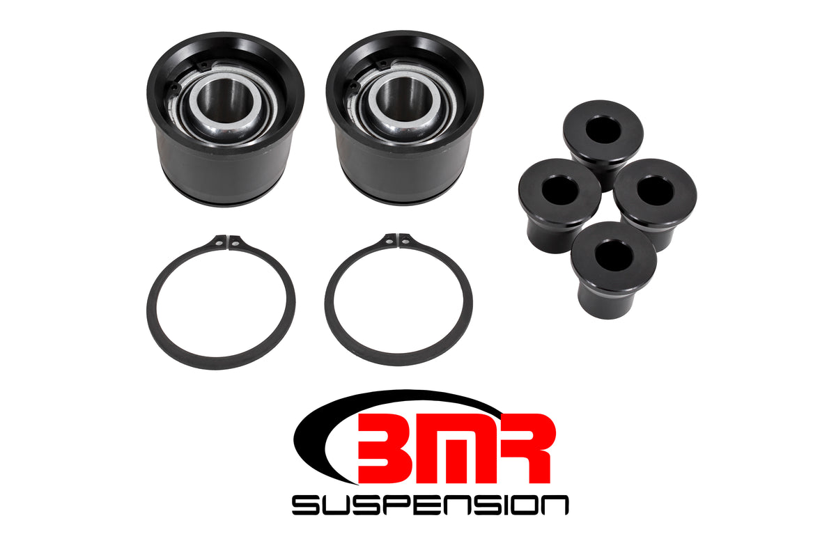 BMR 15-23 S550 Mustang Premium Rear Lower Control Arm Bearing Kit - Black - BK055
