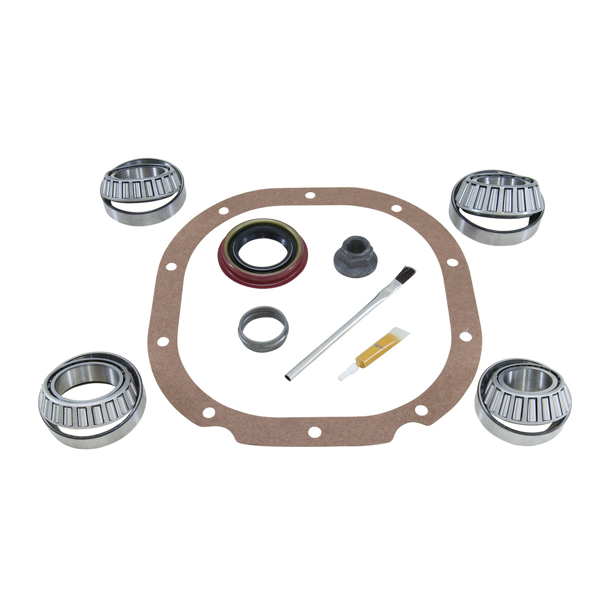 Yukon Bearing Install Kit for Ford 8.8in Reverse Rotation w/LM104911 Bearings - BK F9-HIPIN-D