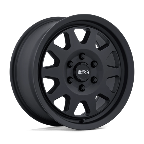 Black Rhino Hard Alloys Stadium 16X8 6X130 +45MM Matte Black