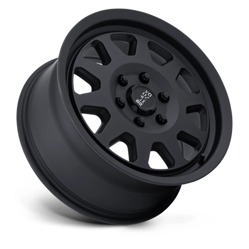 Black Rhino Hard Alloys Stadium 16X8 6X130 +38MM Matte Black Rf