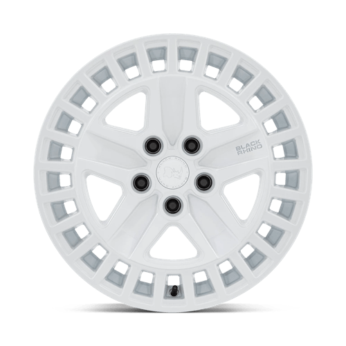 Black Rhino Hard Alloys Alston 18X8.5 5X127 +25MM Gloss White