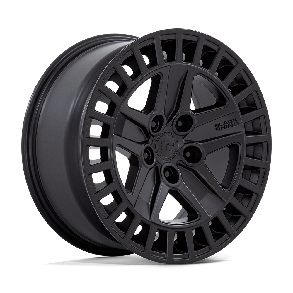 Black Rhino Hard Alloys Alston 18X8.5 5X114.3 +25MM Matte Black