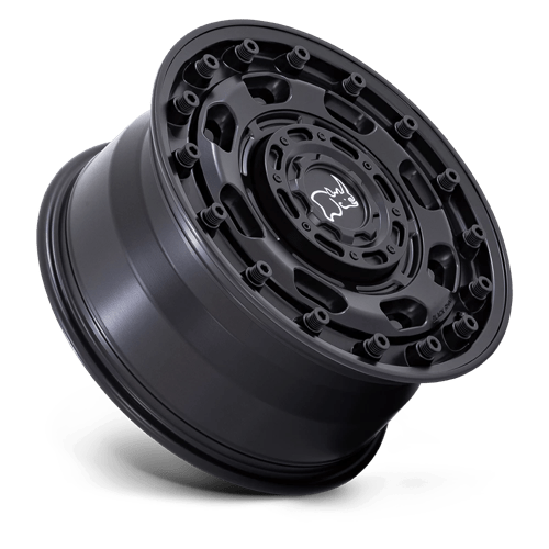 Black Rhino Hard Alloys Atlas 17X8 6X130 +38MM Matte Black