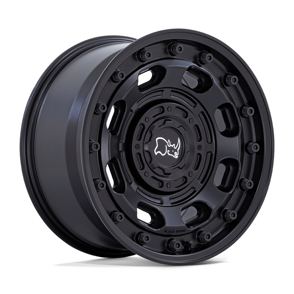 Black Rhino Hard Alloys Atlas 16X8 6X139.7 -10MM Matte Black
