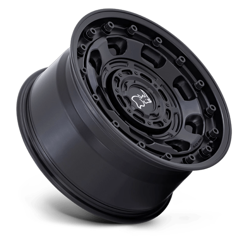 Black Rhino Hard Alloys Atlas 17X8.5 6X135/6X139.7/6X139 -10MM Matte Black