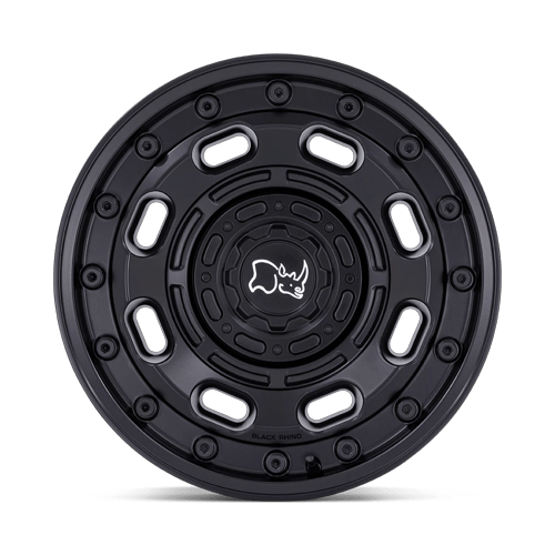 Black Rhino Hard Alloys Atlas 18X9 BLANK +0MM Matte Black