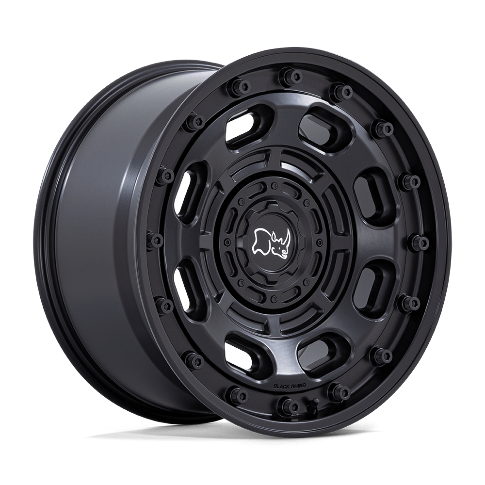 Black Rhino Hard Alloys Atlas 20X10 6X135/6X139.7/6X139 -18MM Matte Black