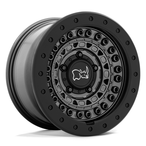 Black Rhino Barricade 20X9 6X135 +10MM Gun Black W/ Black Rock Guard