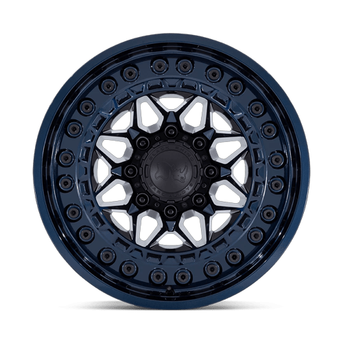 Black Rhino Hard Alloys Alpha 18X9 6X139.7 +20MM Midnight Blue