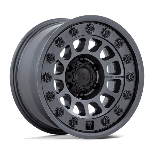 Black Rhino Hard Alloys Br012 Outback 17X8 6X130 +32MM Matte Gunmetal
