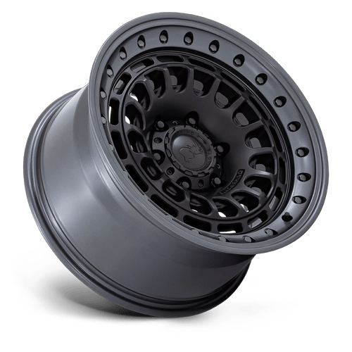 Black Rhino Hard Alloys Br014 Sahara 17X9 6X139.7 +0MM Matte Black W/ Gunmetal Lip