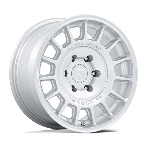 Black Rhino Hard Alloys Br015 Voll 17X8.5 6X139.7 +25MM Hyper Silver