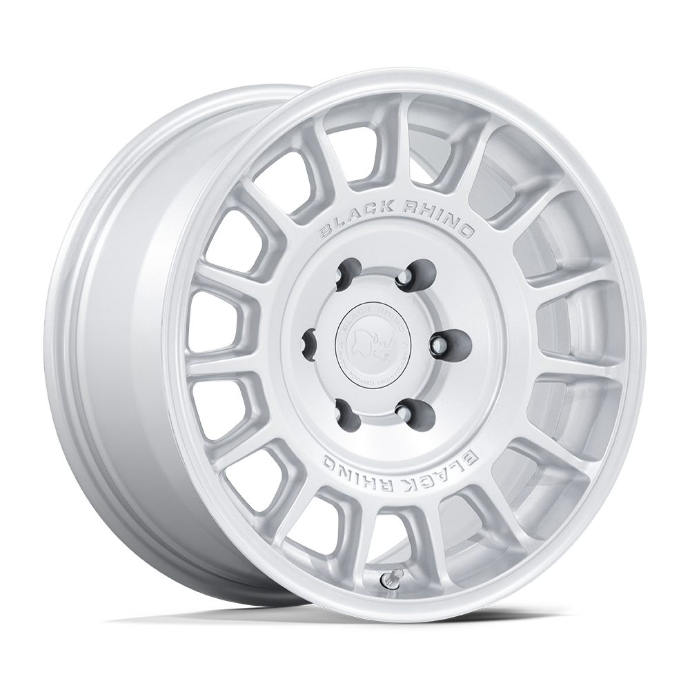 Black Rhino Hard Alloys Br015 Voll 17X8.5 5X130 +25MM Hyper Silver