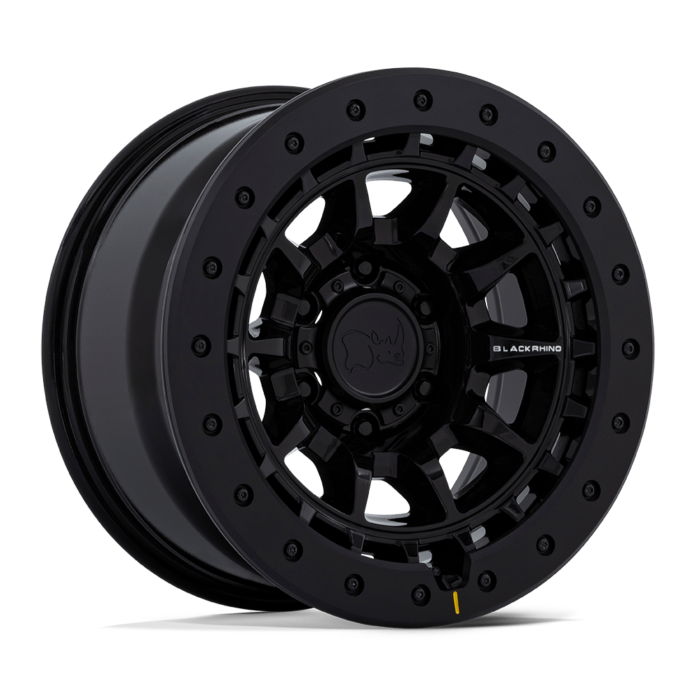 Black Rhino Hard Alloys Br016 Tusk 17X8.5 6X139.7 -10MM Gloss Black
