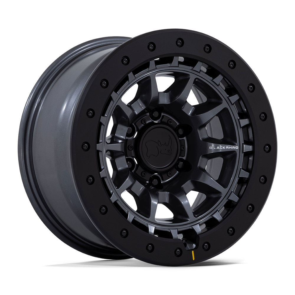 Black Rhino Hard Alloys Br016 Tusk 17X8.5 6X139.7 +0MM Matte Gunmetal