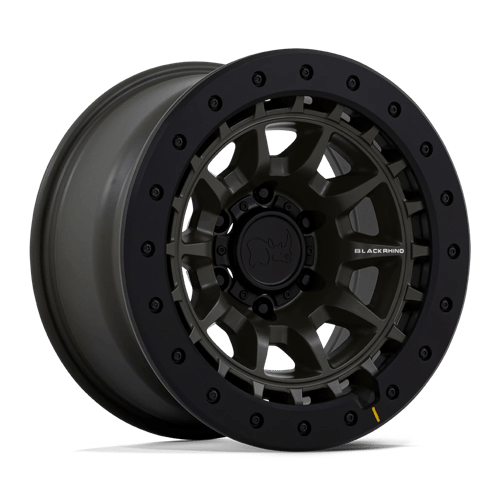 Black Rhino Hard Alloys Br016 Tusk 17X8.5 6X139.7 -10MM Olive Drab Green