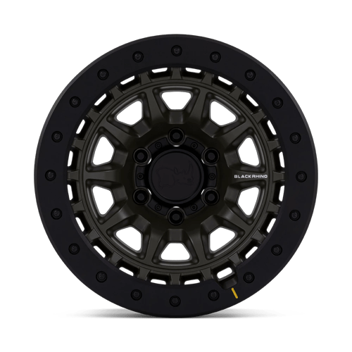 Black Rhino Hard Alloys Br016 Tusk 17X8.5 6X139.7 -10MM Olive Drab Green
