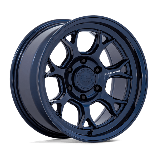 Black Rhino Hard Alloys Br017 Etosha 17X8.5 6X139.7 +20MM Gloss Midnight Blue
