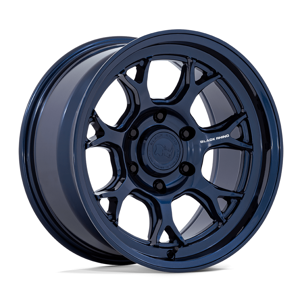 Black Rhino Hard Alloys Br017 Etosha 17X8.5 6X139.7 +12MM Gloss Midnight Blue