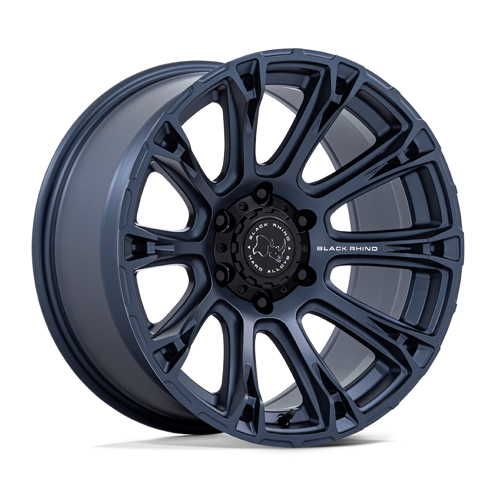 Black Rhino Hard Alloys Br020 Diamondback 20X9 6X135 +12MM Metallic Blue