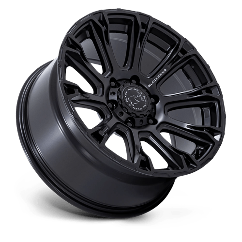 Black Rhino Hard Alloys Br020 Diamondback 20X9 6X114.3 +12MM Matte Black