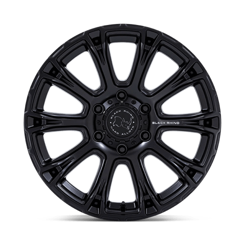 Black Rhino Hard Alloys Br020 Diamondback 18X9 6X135 +12MM Matte Black