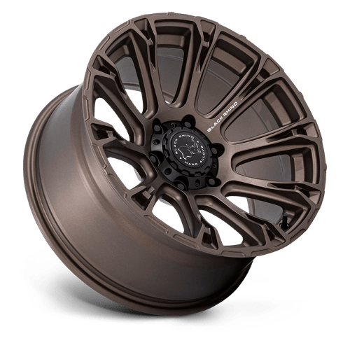 Black Rhino Hard Alloys Br020 Diamondback 20X9 6X114.3 +12MM Burnt Bronze