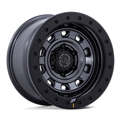 Black Rhino Hard Alloys Br023 Xplorer 17X9 6X135 +12MM Matte Gunmetal W/ Matte Blk-Lp